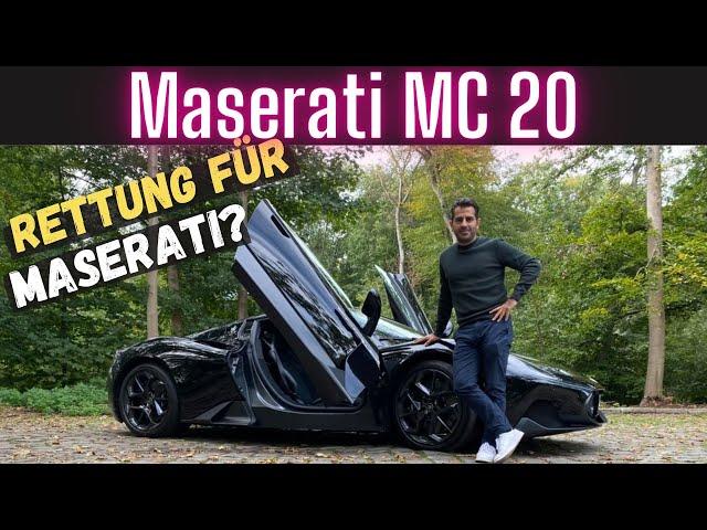 The brand new Maserati MC 20! Better than Ferrari & Lamborghini? | 630 hp | Hamid Mossadegh