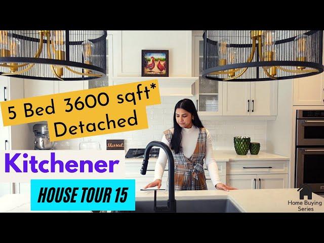 Guess how much a Luxury 5 Bed 3600 Sq Detached House costs in Kitchener, Ontario? | House Tour 15