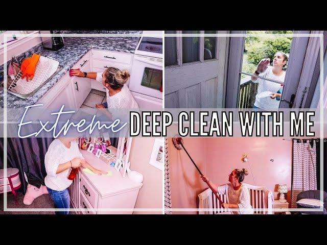 EXTREME SPEED CLEAN WITH ME | DEEP CLEANING MOTIVATION 2021 | Brianne Walter