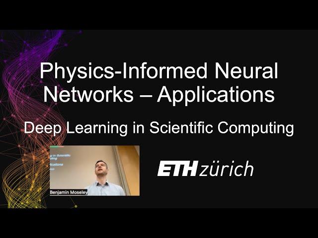 ETH Zürich DLSC: Physics-Informed Neural Networks - Applications