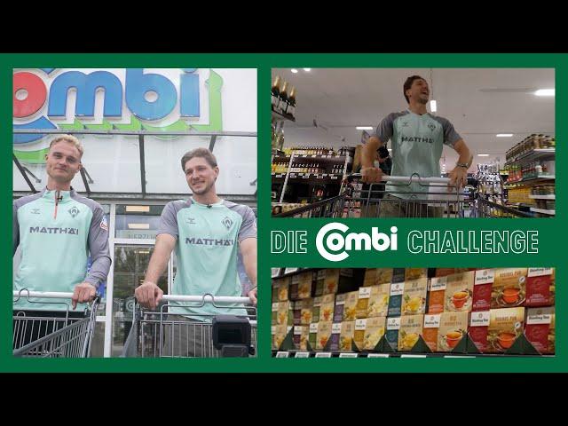 Shopping Challenge mit Niklas Stark & Amos Pieper | Werder Bremen X Combi