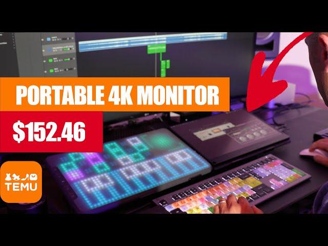 TEMU's 4K Portable Monitor