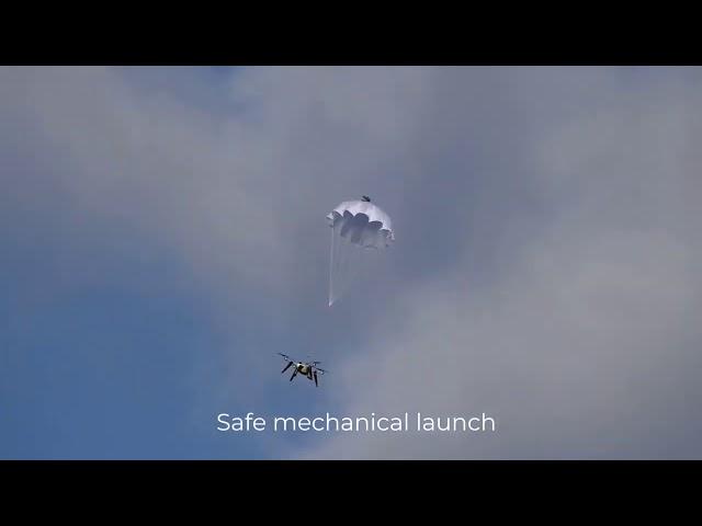 Sparrow's Integral Parachute  - ASTM compliant