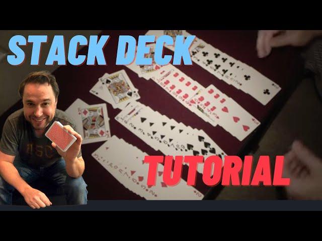 Killer Stack Deck Card Trick Tutorial! - JC Wagner's Super Closer - Tutorial