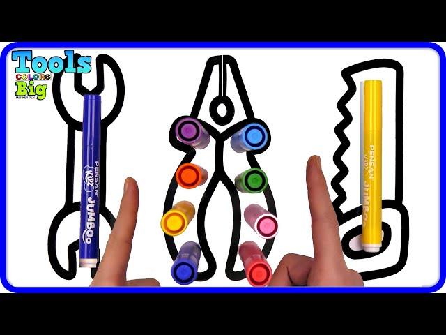 Tools Big Marker Pen Coloring Pages / Akn Kids House