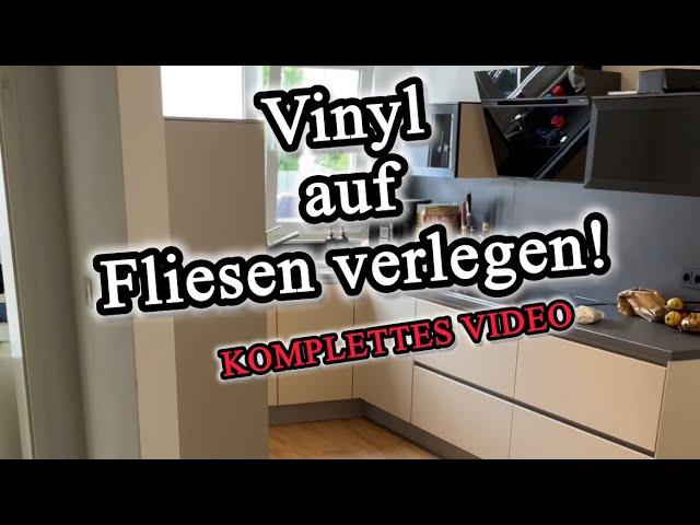 Vinyl auf alte Fliesen legen!