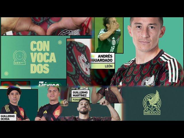 CONVOCATORIA OFICIAL  de la selección mexicana (OCHOA Y RAUL JIMÉNEZ VUELVEN ?