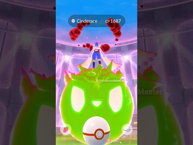 Let’s GO!! Got Gigantamax Cinderace in (Pokemon GO)