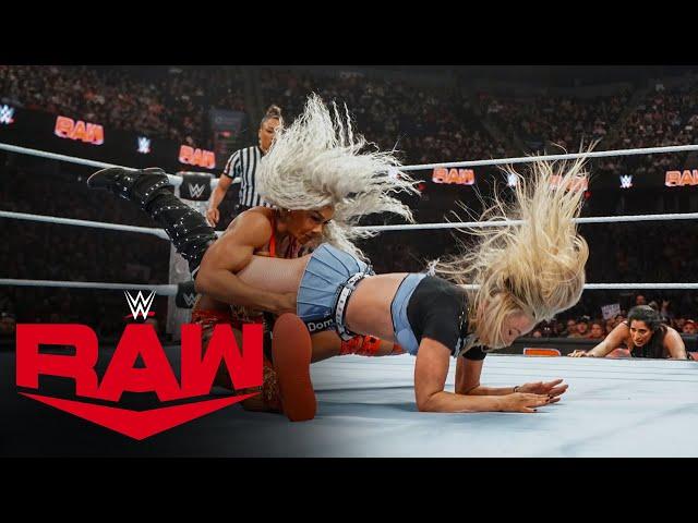 SKY, Belair, Cargill & Naomi fight Jax, Stratton, Morgan & Rodriguez: Raw highlights, Nov. 11, 2024