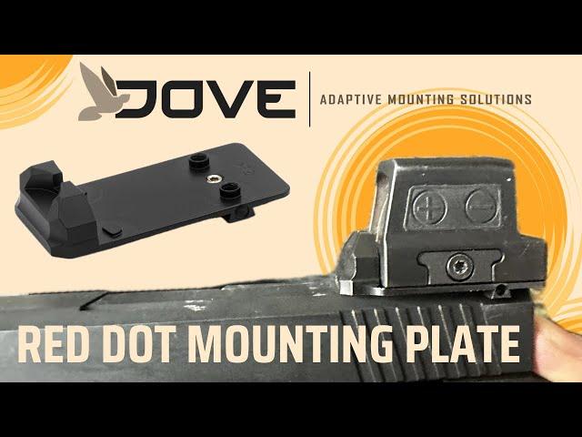 Dove Mounts Optic Plate - How to Mount an Optic with No Optic Cut