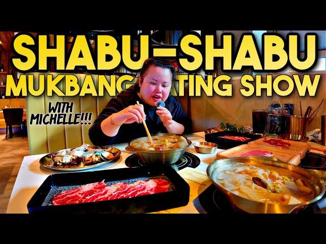 Seafood + Waygu Rib Eye + The Best Meat Hot Pot Mukbang Eating Show 먹방 New Shabu Shabu Restaurant!!!