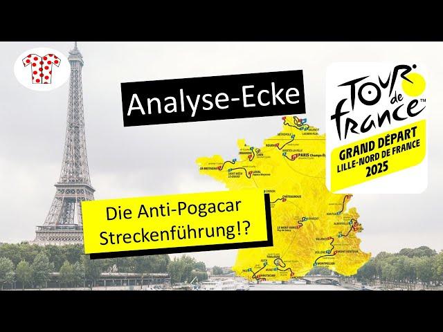 Das ist die Idee hinter der Strecke! Analyse-Ecke Tour de France Streckenführung 2025