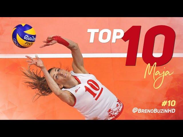 TOP 10 Best Second Ball Actions by Maja Ognjenovic ● BrenoB ᴴᴰ