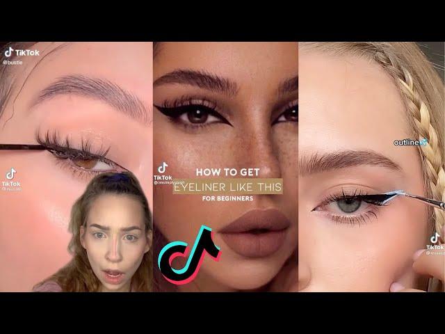 Eyeliner HACKS Tutorial | TikTok Compilation 