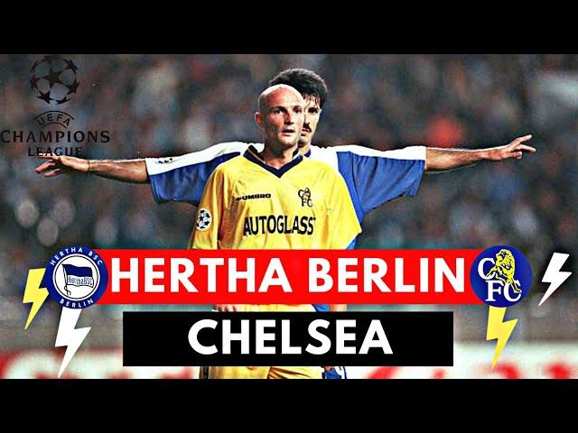 Hertha Berlin vs Chelsea 2-1 All Goals & Highlights ( 1999 UEFA Champions League )