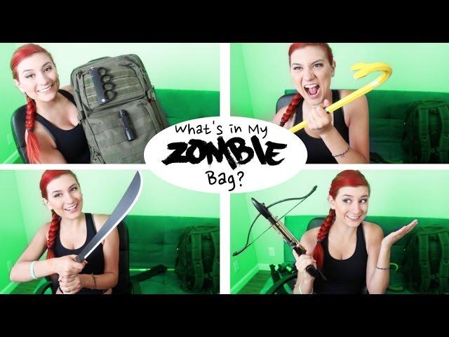 WHAT'S IN MY ZOMBIE BAG?