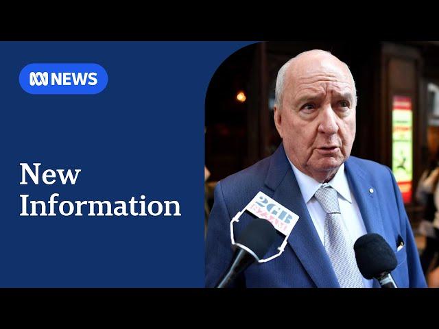 Court documents reveal new details about allegations against Alan Jones | ABC NEWS