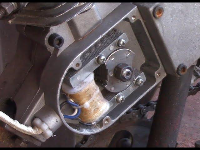 No Spark? Won't Start? How To Test and Replace The Magneto Coil 2 Stroke Motorized Bike