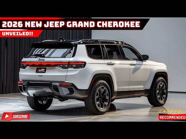 New 2026 Jeep Grand Cherokee: Prepare for the Unveiling – All the Leaks and Official Teasers.