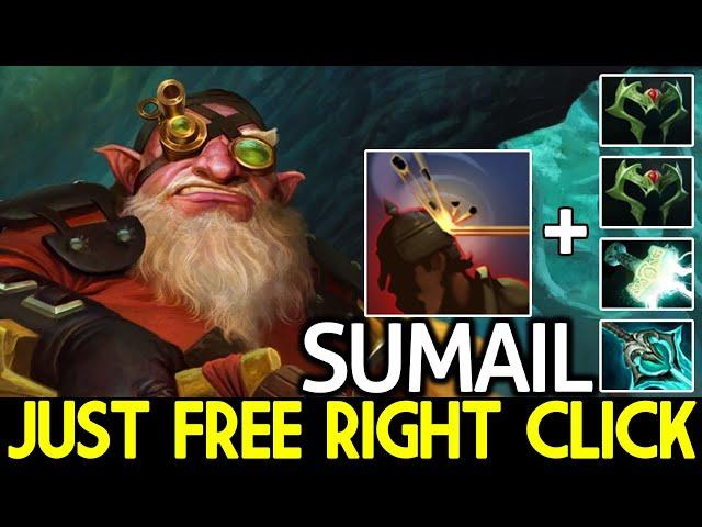 SUMAIL [Sniper] Full Agility Build Just Free Right Click Dota 2