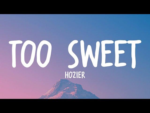 Hozier - Too Sweet (Lyrics)