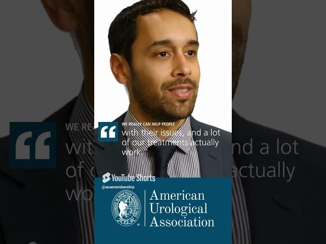 Why Urology? Our Treatments Help Patients #aua #urology #WhyUrology