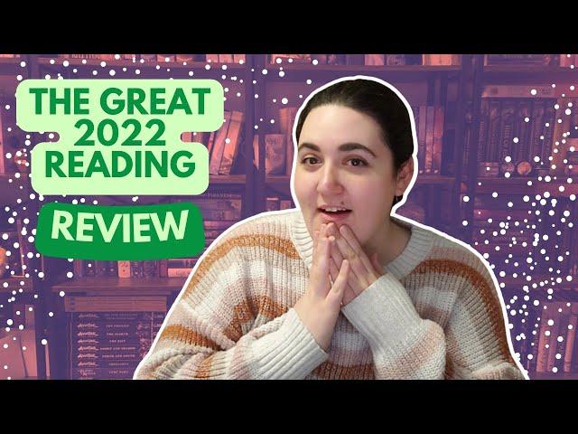 the great 2022 reading review!! || stats, faves, worst books of the year, and more!