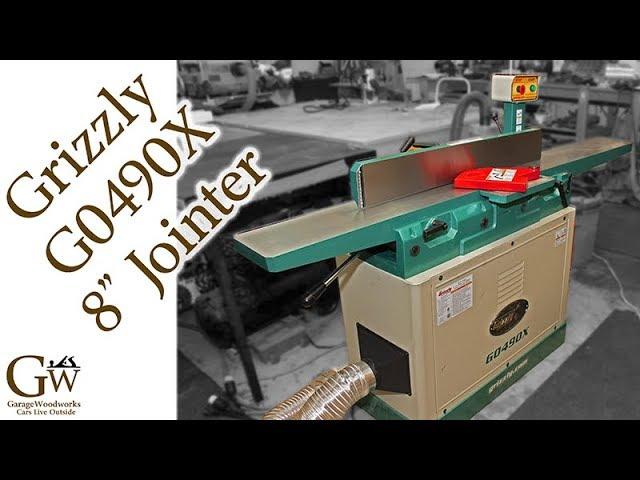 Grizzly G0490X Jointer - Unboxing, Setup, Alignment and Impressions