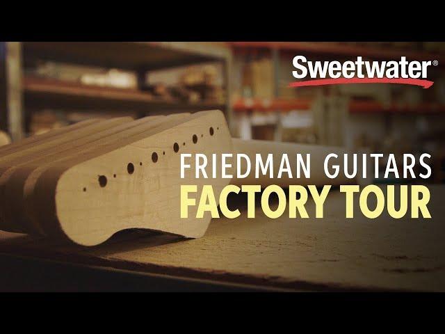 Friedman Guitar Factory Tour