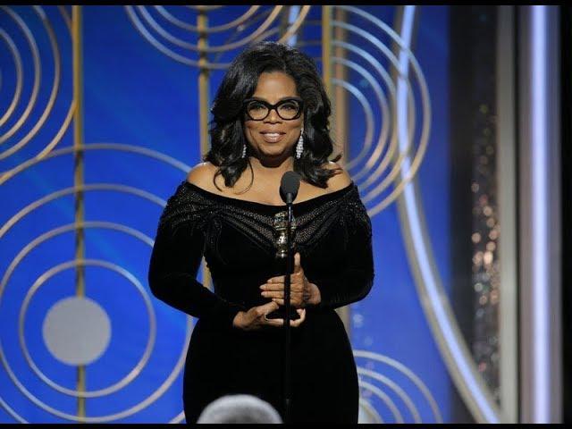 Oprah Winfrey accepts Cecil B. DeMille Award at Golden Globes