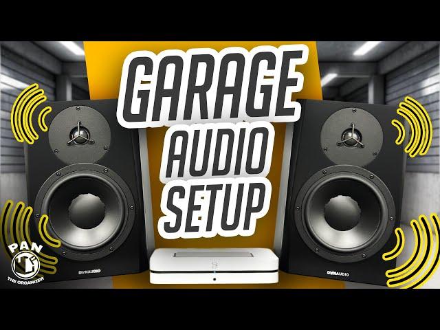 My New Home Garage Audio Setup!