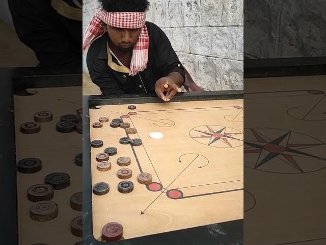 Carrom flying shot Indian Style 
