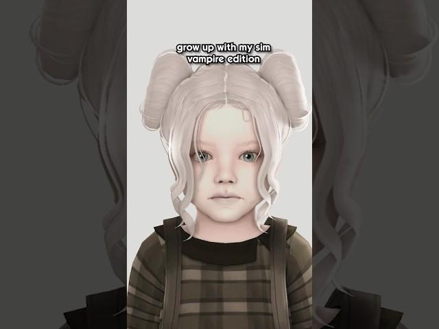 grow up with my sim VAMPIRE edition | the sims 4 #sims #thesims4 #sims4 #shorts