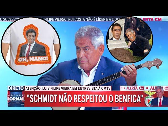 ENTREVISTA A LUÍS FILIPE VIEIRA NA CMTV - 12/09/2024