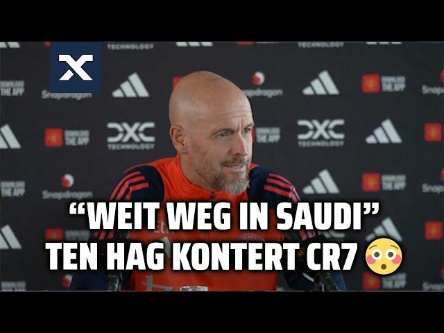 "Weit weg in Saudi": Ten Hag kontert CR7-Kritik