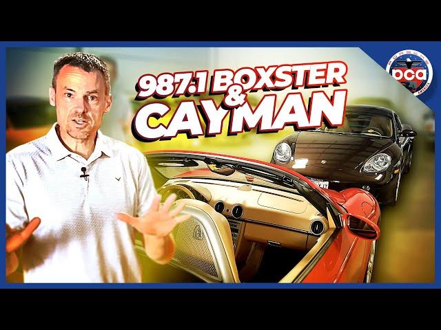 Porsche 987.1 Boxster and Cayman: Everything you need to know about 2005-2008 Models