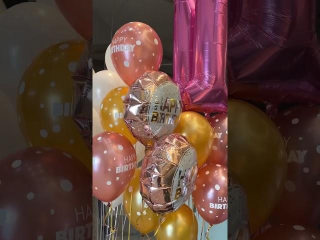 Party balloons decorations//online shop dubai #balloonstore