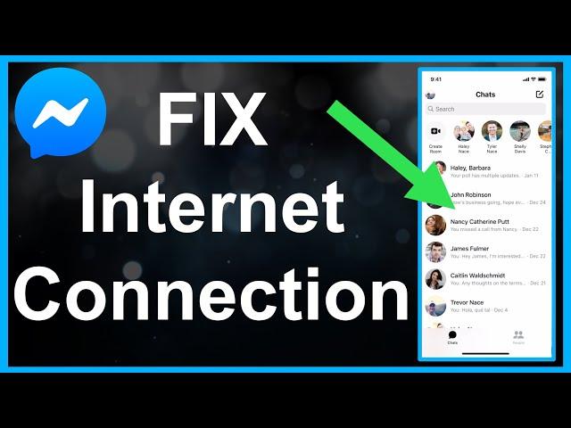 Messenger No Internet Connection! (Fixed!)