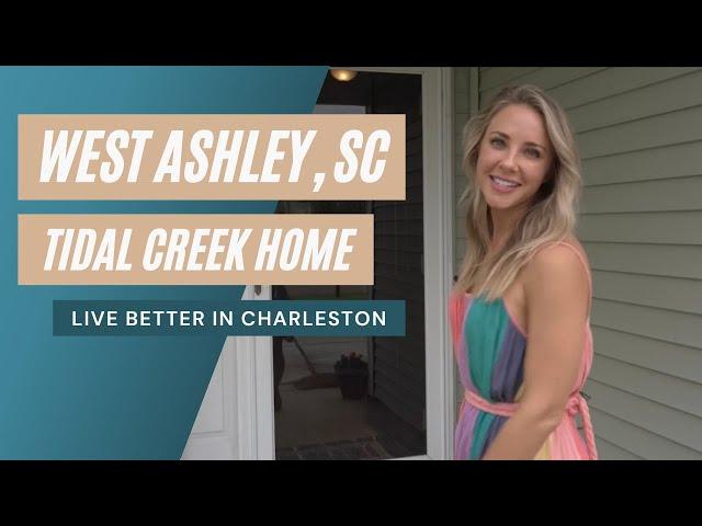 West Ashley Tidal Creek Home For Sale Charleston, SC