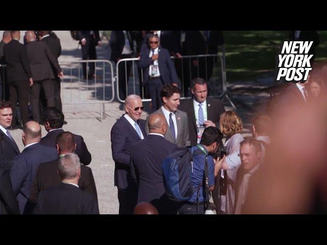 Biden, Meloni, and Trudeau miss G20 official photograph