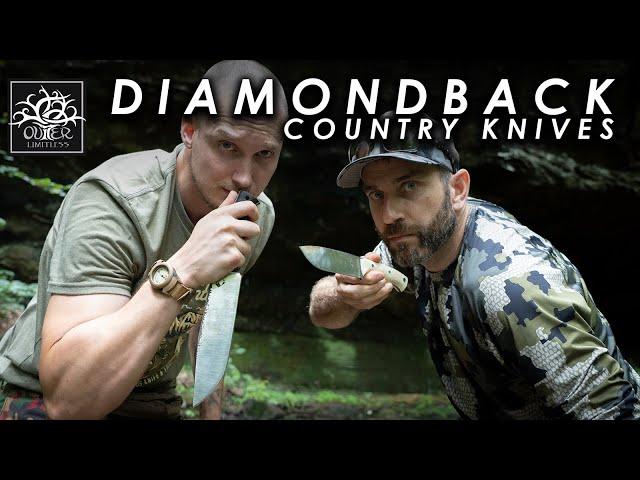 Make a Survival Fire w/ Diamondback Country Knives !!!