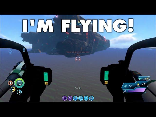 A Reaper Chucked Me All The Way to the Void! | Flying PRAWN Suit Glitch | Subnautica