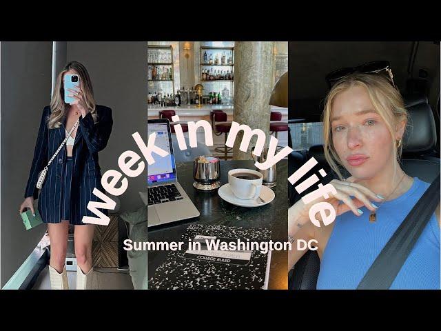 weekly vlog: a few days in my life in Washington DC :)