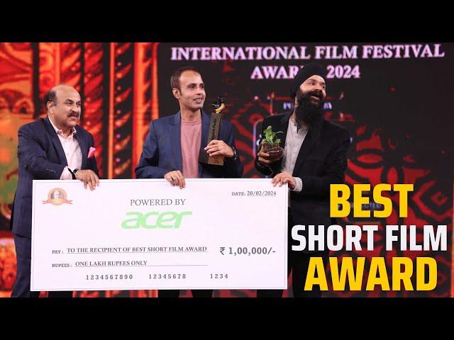 Winner of Best Short Film Award at Dadasaheb Phalke International Film Festival Awards 2024 #shorts