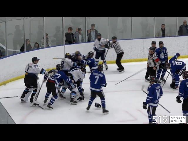 GOJHL - London Nationals vs Port Colborne Sailors