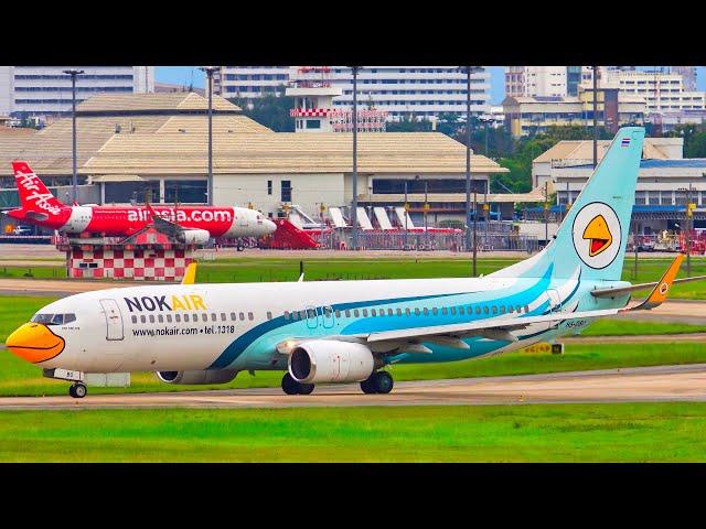 20 MINS LANDINGS & TAKEOFFS at CNX | 4K | Close Up Plane Spotting at Chiang Mai, Thailand (2022)