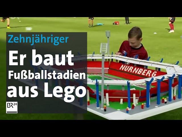 Stein auf Stein: Fußballstadion aus Lego | BR24