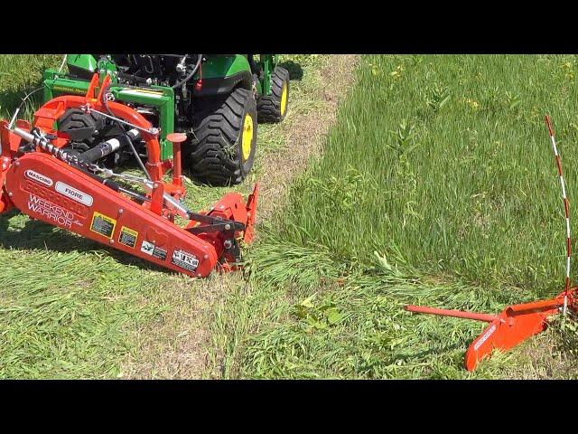 Sickle Bar Mower for Subcompact Tractor!