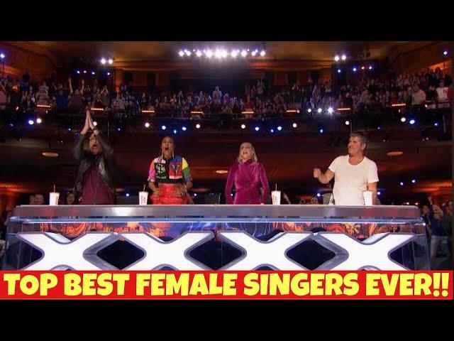 TOP 10 FEMALE AUDITIONS THAT BLEW JUDGES AWAY!!