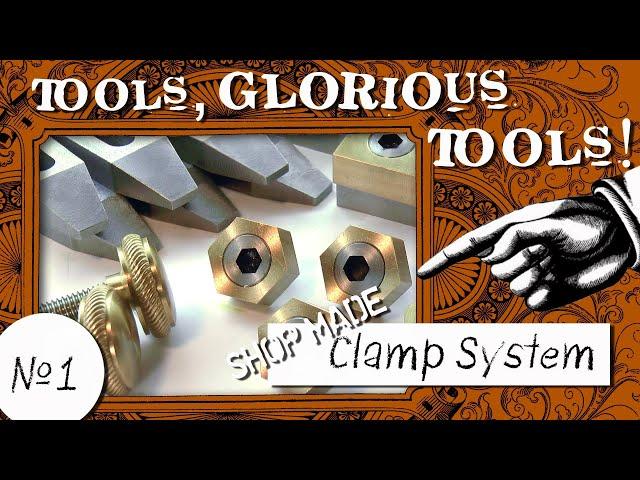 SHOP TOUR! - Tools, Glorious Tools! #1 - Shop Made Clamp System